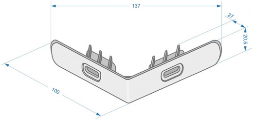 Виниловый сайдинг Docke LUX под камень, цвет Табак