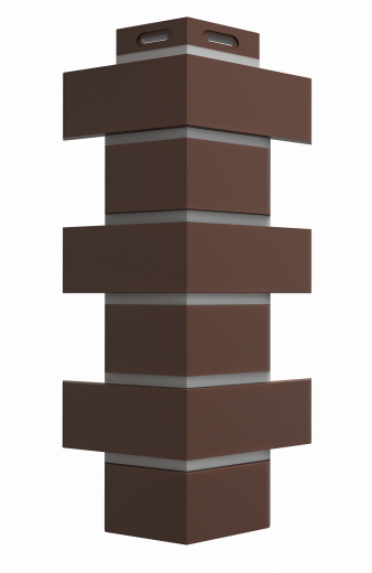 Угол для фасадной панели Docke Флемиш, цвет Коричневый